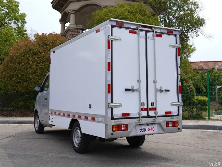 Guoji G40 Electric Row Van With Fence Or Box Cargo